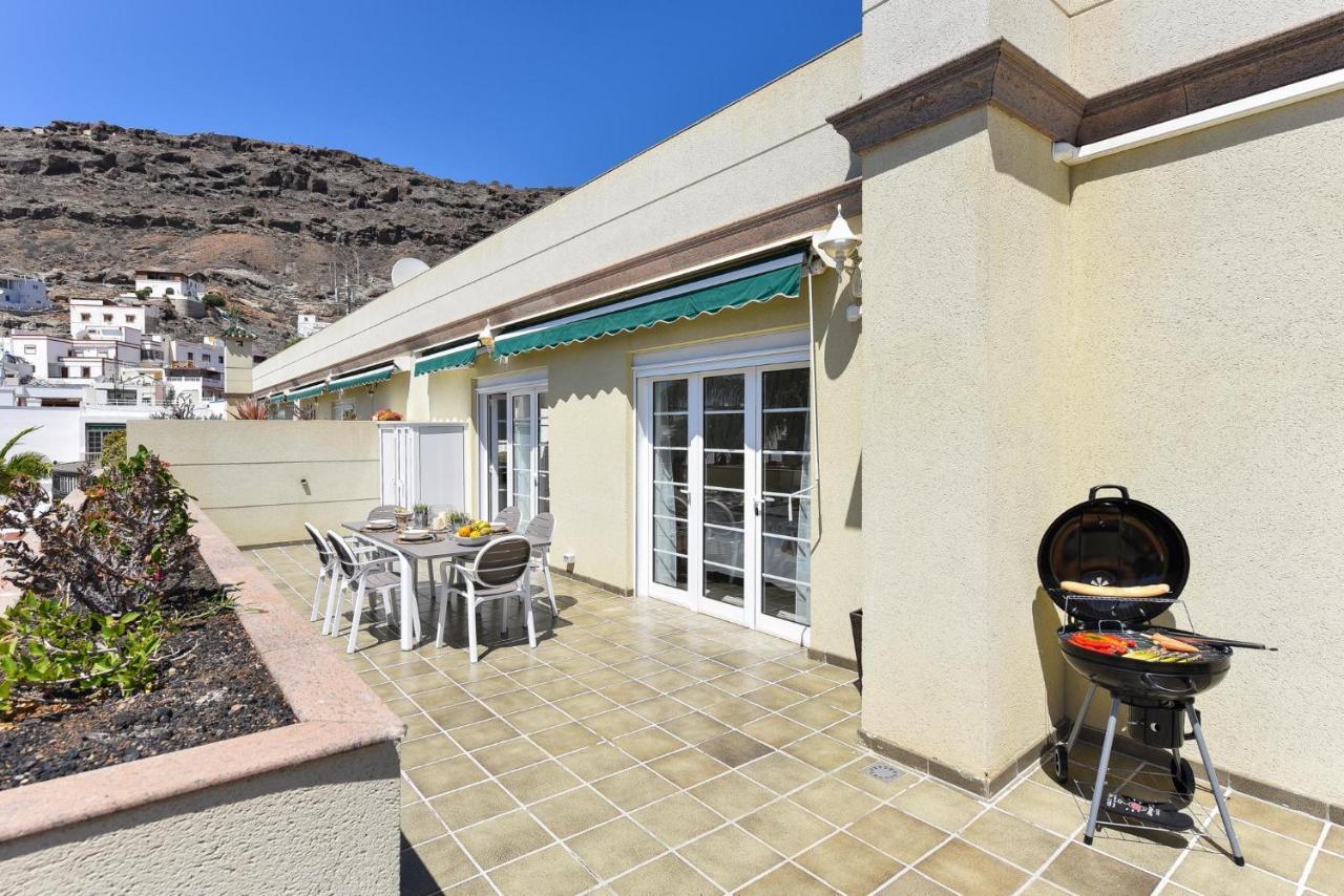 Penthouse Daniela In Puerto Mogan IX Apartment ปวยร์โต เด มอแกน ภายนอก รูปภาพ
