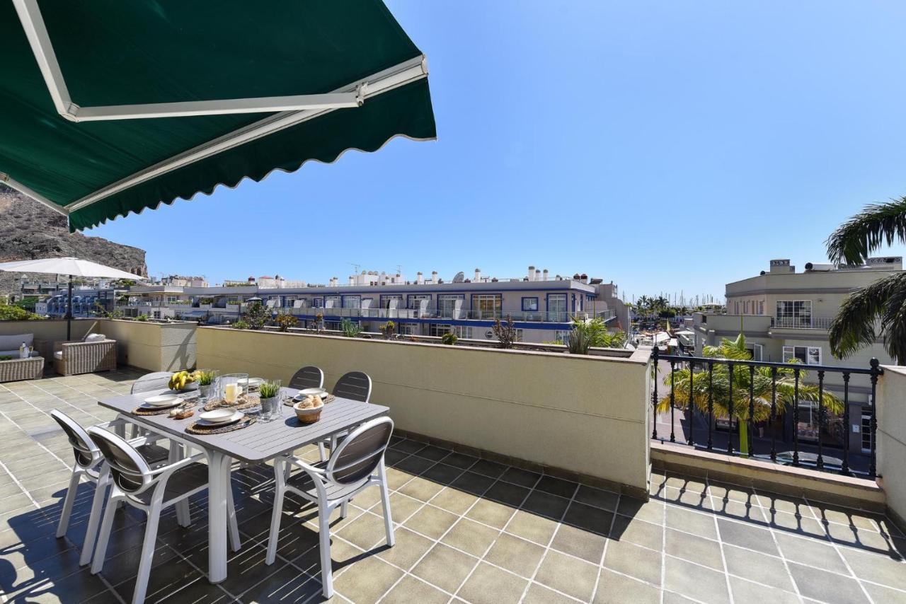 Penthouse Daniela In Puerto Mogan IX Apartment ปวยร์โต เด มอแกน ภายนอก รูปภาพ