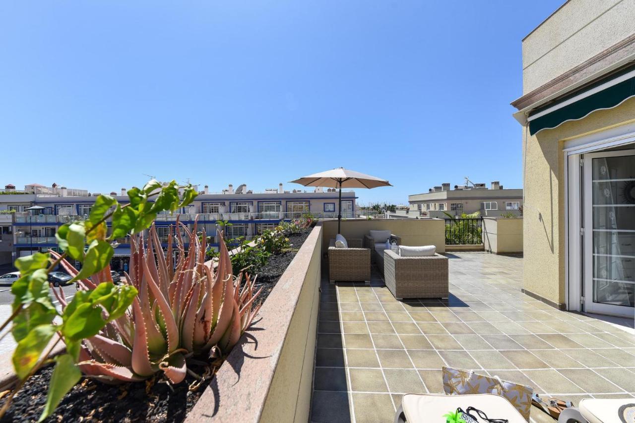 Penthouse Daniela In Puerto Mogan IX Apartment ปวยร์โต เด มอแกน ภายนอก รูปภาพ